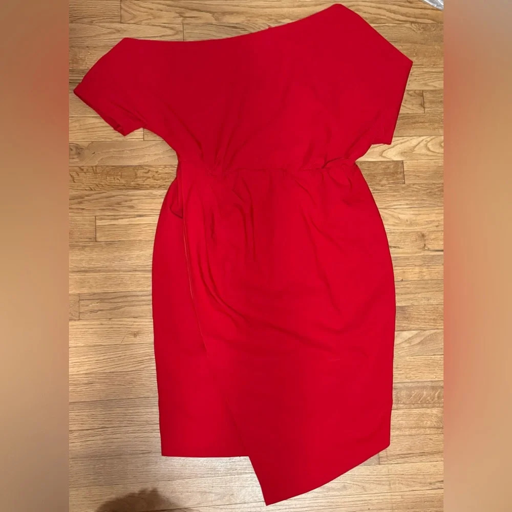 11 HONORE Plus Adeline Off-The-Shoulder Midi Dress - Picture 5 of 12